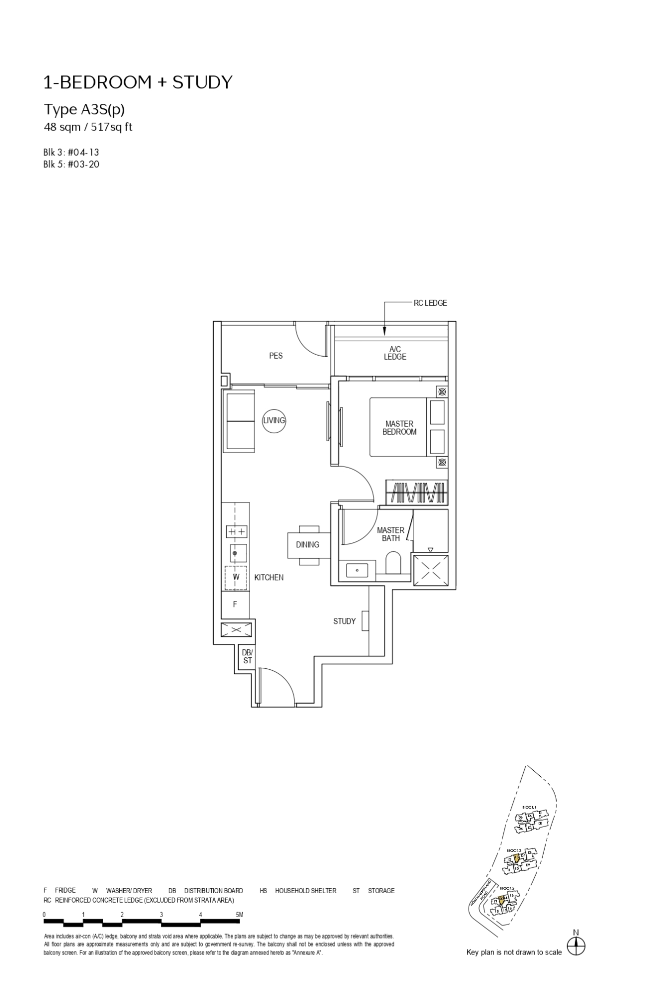 Piccadilly Grand Final Floor Plan Type A3S(p)